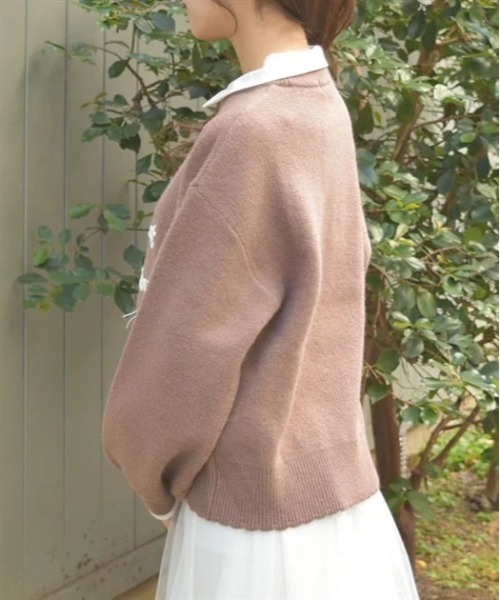即購入okさま専用コートセーター 切替インターシャニット（ニット/セーター） | THE SHOP TK(Men