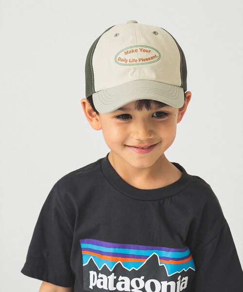 B:MING by BEAMS（ビーミングバイビームス）の「サイド メッシュキャップ 2025SS（キャップ・キッズ・ワイン/グレー/ケリーグリーン・ONE SIZE）」の7枚目の写真