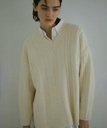 MANOF | RANDOM RIB KNIT TOPS(ニット/セーター)