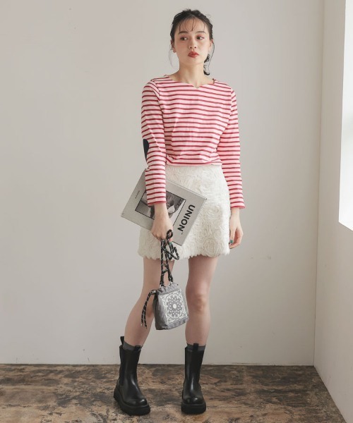 DONOBAN（ドノバン）の「マルシェサコッシュ（ボディバッグ/ウエストポーチ・レディース・グレー/ホワイト/ブラック・ONE）」の19枚目の写真