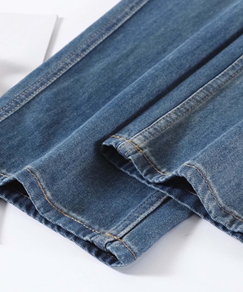 BANICO(バニコ)の「【BANICO】ウォッシュデニムパンツ(デニムパンツ・レディース・ブルー/ライトブルー・LARGE/MEDIUM/SMALL)」の12枚目の写真