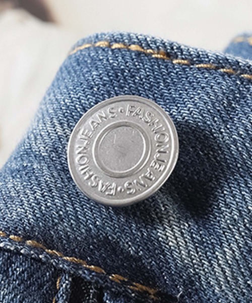BANICO(バニコ)の「【BANICO】ウォッシュデニムパンツ(デニムパンツ・レディース・ブルー/ライトブルー・LARGE/MEDIUM/SMALL)」の19枚目の写真