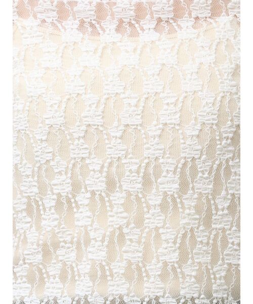 Ungrid(アングリッド)の「シアーレースロングスリーブTee(Tシャツ/カットソー・レディース・ブラック/レッド/オフホワイト・FREE)」の5枚目の写真