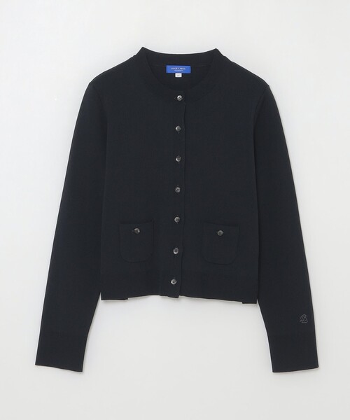 BLUE LABEL CRESTBRIDGE(ブルーレーベルクレストブリッジ)の「コットンポリエステルスムースニットカーディガン(カーディガン/ボレロ・レディース・レッド系その他/ダークネイビー/イエロー/オフホワイト/ブルー・38)」の11枚目の写真