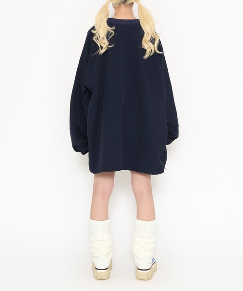 PUNYUS（プニュズ）の「ナンバリングユニフォーム（Tシャツ/カットソー・レディース・ブラック/ネイビー/ワインレッド/ピンク・3/4）」の9枚目の写真