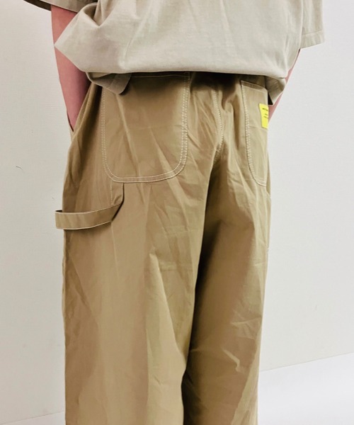 MAKE YOUR DAY（メイクユアデイ）の「7分丈ワイドペインターパンツ