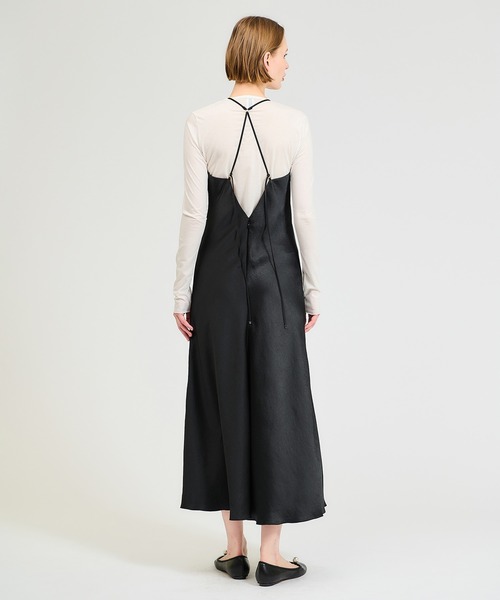 ★美品 ESTNATION エストネーション ブラック ひざ丈ワンピース S ESTNATION - 美品 ESTNATION エストネーション ワンピース
