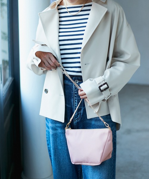 ROPE' PICNIC（ロペピクニック）の「【撥水加工】ミニショルダーバッグ（ショルダーバッグ・レディース・ネイビー/ピンク系その他2/ベージュ系その他2・FREE）」の19枚目の写真