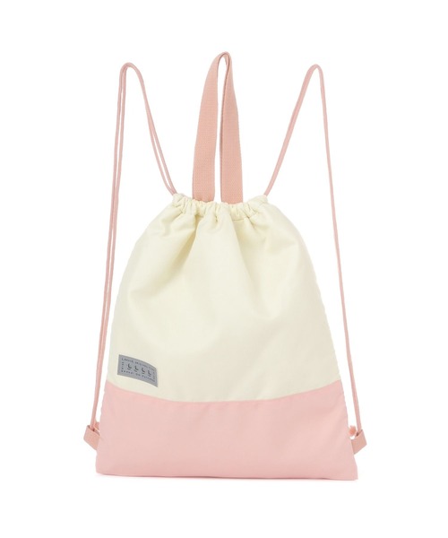 LAKOLE（ラコレ）の「【らこれキッズ】ナップサック / 286191（バックパック/リュック・キッズ・ライトグレー/ピンク/ネイビー・FREE）」の6枚目の写真