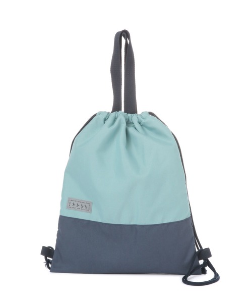 LAKOLE（ラコレ）の「【らこれキッズ】ナップサック / 286191（バックパック/リュック・キッズ・ライトグレー/ピンク/ネイビー・FREE）」の7枚目の写真