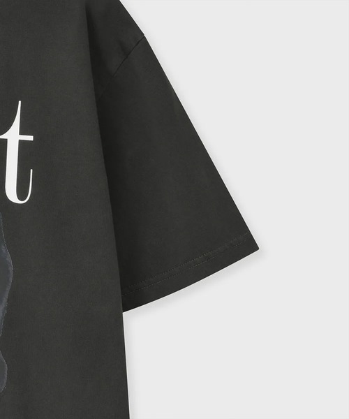 .KOM(ドットコム)の「A'GEM/9 × .kom 『FALLETT/ファレット』 DEUX NERO SHORT SLEEVE/ネロショートスリーブ(Tシャツ/カットソー・レディース・ホワイト/チャコールグレー/ブラック・M)」の21枚目の写真