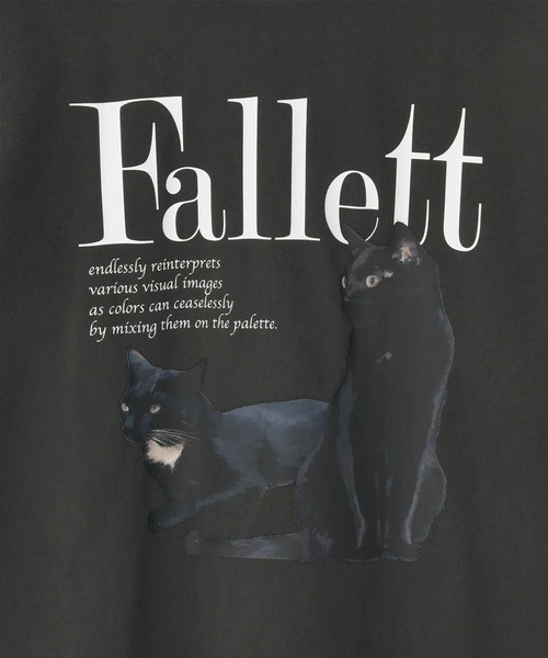 ☆韓国の人気☆【FALLETT】☆Nero Badge Padded Ba.g☆ A'GEM/9 × .kom 『FALLETT/ファレット』 DEUX NERO SHORT SLEEVE