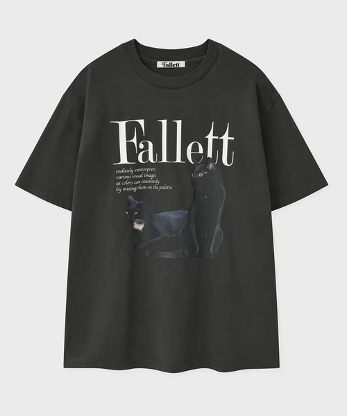 A'GEM/9 × .kom 『FALLETT/ファレット』 DEUX NERO SHORT SLEEVE