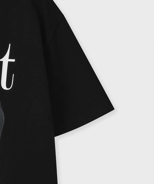 .KOM(ドットコム)の「A'GEM/9 × .kom 『FALLETT/ファレット』 DEUX NERO SHORT SLEEVE/ネロショートスリーブ(Tシャツ/カットソー・レディース・ホワイト/チャコールグレー/ブラック・M)」の16枚目の写真