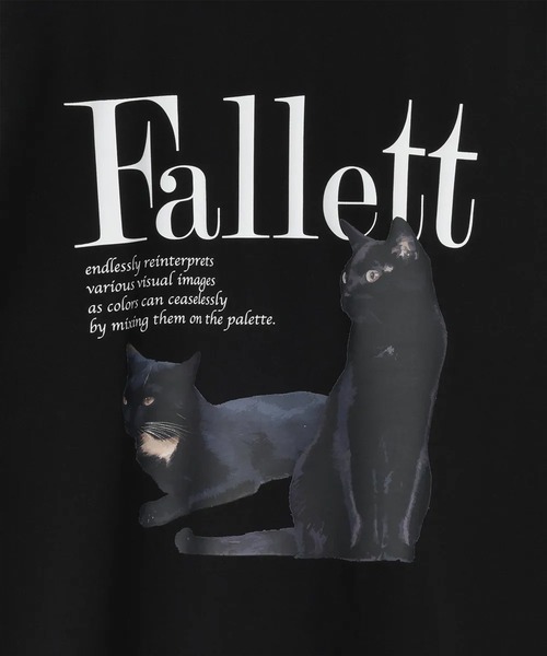 【韓国Fallett ファレ】Deux Nero Short Sleeve A'GEM/9 × .kom 『FALLETT/ファレット』 DEUX NERO SHORT SLEEVE