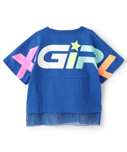 セール】カラフルロゴメッシュ切替半袖Tシャツ（Tシャツ