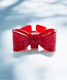 rae（レイ）の「【rae】アクリルリボンモチーフリング（リング）」