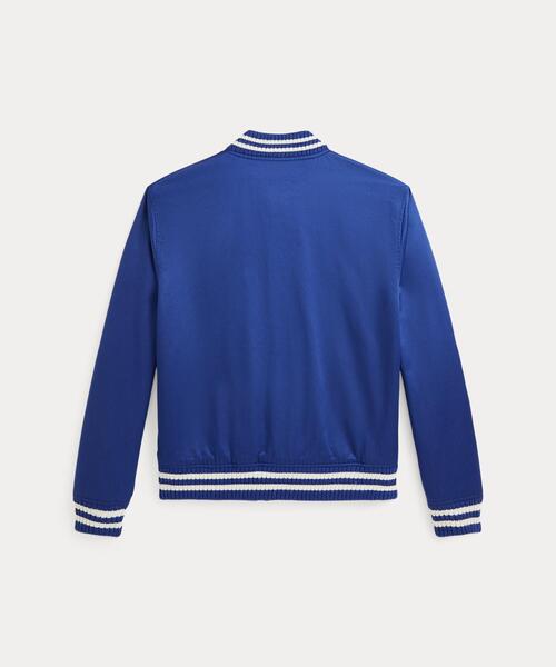 ラルフローレン✨レタード スタジャン M 袖レザー グレー グリーン ロゴ 1677325799.jpg