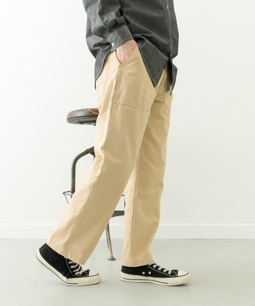 ITEMS URBANRESEARCH(アイテムズ アーバンリサーチ)の「『別注』GUNGHO×ITEMS ベイカーパンツ(その他パンツ・メンズ・ベージュ/カーキ/ブラック・LARGE/MEDIUM)」の20枚目の写真