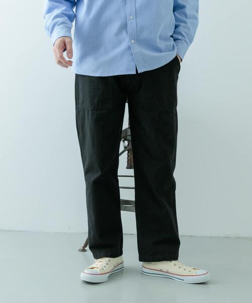 ITEMS URBANRESEARCH(アイテムズ アーバンリサーチ)の「『別注』GUNGHO×ITEMS ベイカーパンツ(その他パンツ・メンズ・ベージュ/カーキ/ブラック・LARGE/MEDIUM)」の6枚目の写真