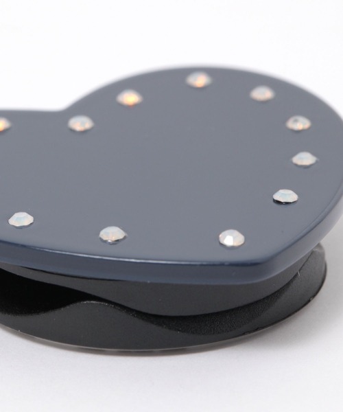 tiny tiny（ティニーティニー）の「ハートストーングリップ[tiny tiny(ティニーティニー)]（スマホグッズ・レディース・ピンク/ネイビー・0）」の6枚目の写真