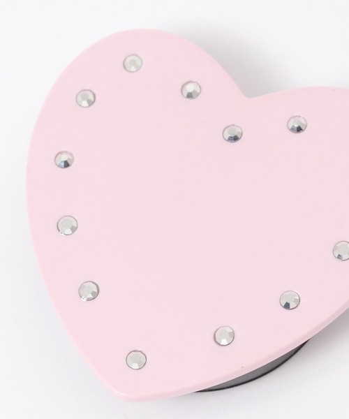 tiny tiny（ティニーティニー）の「ハートストーングリップ[tiny tiny(ティニーティニー)]（スマホグッズ・レディース・ピンク/ネイビー・0）」の8枚目の写真