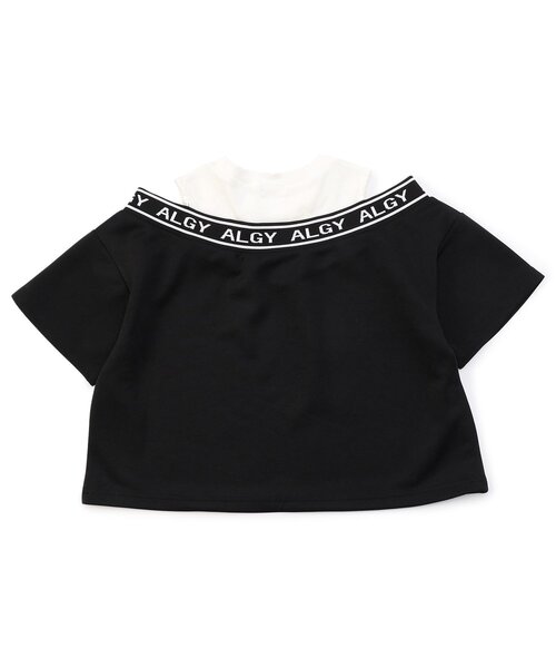 algy(アルジー)の「【AC半袖TIVE/セットアップ】ドッキング半袖T_ 吸水速乾(Tシャツ/カットソー・キッズ・オフホワイト/サックスブルー/ブラック・SMALL/MEDIUM/X-SMALL/XX-SMALL)」の10枚目の写真
