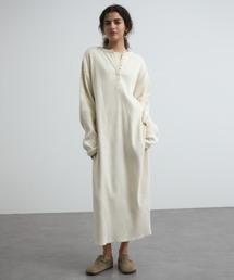 CREDONA（クレドナ）の「RIB CUT DRESS/リブカットドレス（ワンピース）」
