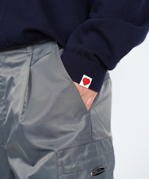 #Re:room(リルーム)の「ナイロンサイドポケットワイドパンツ(その他パンツ・メンズ・グレー/ブラック・SMALL/MEDIUM/LARGE)」の10枚目の写真