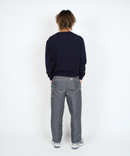 #Re:room(リルーム)の「ナイロンサイドポケットワイドパンツ(その他パンツ・メンズ・グレー/ブラック・SMALL/MEDIUM/LARGE)」の4枚目の写真