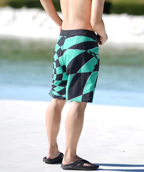 VOLCOM(ボルコム)の「VOLCOM/ボルコム ボードショーツ/水着/サーフパンツ ストレッチ A0812504(水着・メンズ・レッド/グリーン・28inch/30inch/32inch/34inch)」の9枚目の写真