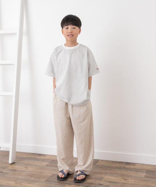 URBAN RESEARCH DOORS(アーバンリサーチドアーズ)の「『吸水速乾/接触冷感/イージーケア』『親子リンク』クイックドライショートスリーブTシャツ(KIDS)(Tシャツ/カットソー・キッズ・ホワイト系その他/ブルー/ブラック系その他・150/135/120/105)」の8枚目の写真