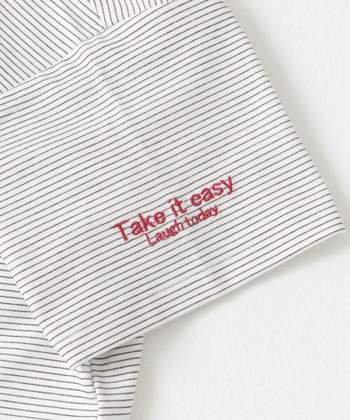 URBAN RESEARCH DOORS(アーバンリサーチドアーズ)の「『吸水速乾/接触冷感/イージーケア』『親子リンク』クイックドライショートスリーブTシャツ(KIDS)(Tシャツ/カットソー・キッズ・ホワイト系その他/ブルー/ブラック系その他・150/135/120/105)」の11枚目の写真