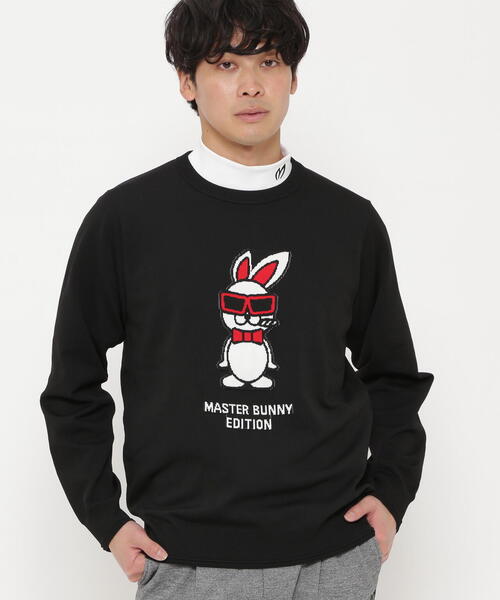 マスターバニー　MASTER BUNNY EDITION ゴルフニット MASTER BUNNY EDITION マスターバニーエディション カシミヤ コットン
