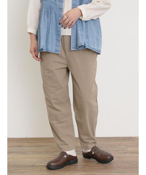 Samansa Mos2（サマンサ モスモス）の「【M/Lサイズ】柄アソートテーパードパンツ（その他パンツ・レディース・カーキ/ブルー/チャコールグレー/レッド・M/L）」の3枚目の写真