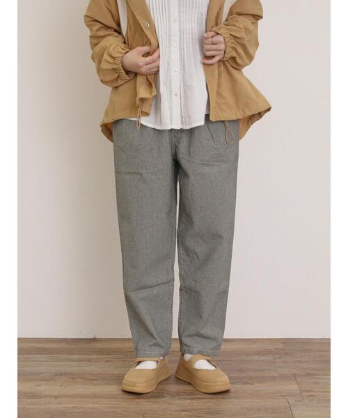 Samansa Mos2（サマンサ モスモス）の「【M/Lサイズ】柄アソートテーパードパンツ（その他パンツ・レディース・カーキ/ブルー/チャコールグレー/レッド・M/L）」の17枚目の写真