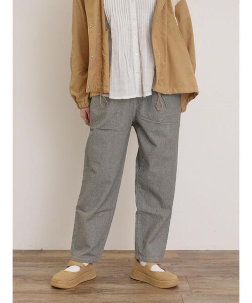 Samansa Mos2（サマンサ モスモス）の「【M/Lサイズ】柄アソートテーパードパンツ（その他パンツ・レディース・カーキ/ブルー/チャコールグレー/レッド・M/L）」の18枚目の写真