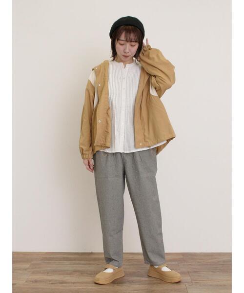 Samansa Mos2（サマンサ モスモス）の「【M/Lサイズ】柄アソートテーパードパンツ（その他パンツ・レディース・カーキ/ブルー/チャコールグレー/レッド・M/L）」の19枚目の写真