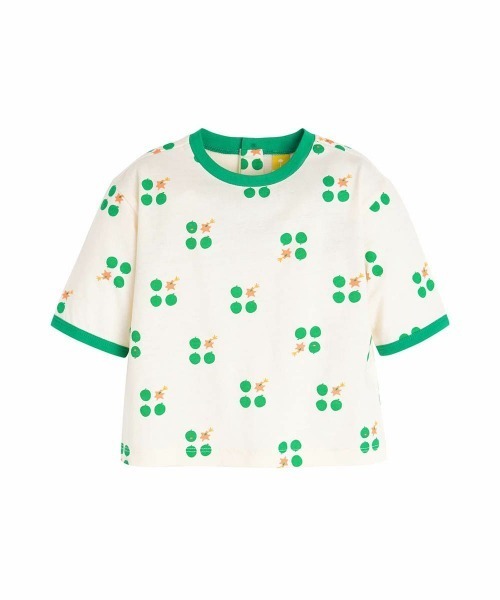 moimoln(モイモルン)の「スターツリー&バルーン7分袖トップス&パンツ(Tシャツ/カットソー・キッズ・ピンク/グリーン・130cm/120cm/110cm/100cm/90cm)」の9枚目の写真