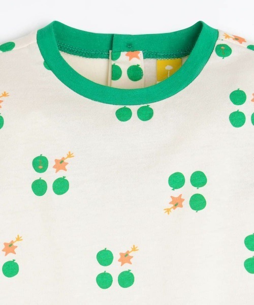 moimoln(モイモルン)の「スターツリー&バルーン7分袖トップス&パンツ(Tシャツ/カットソー・キッズ・ピンク/グリーン・130cm/120cm/110cm/100cm/90cm)」の7枚目の写真