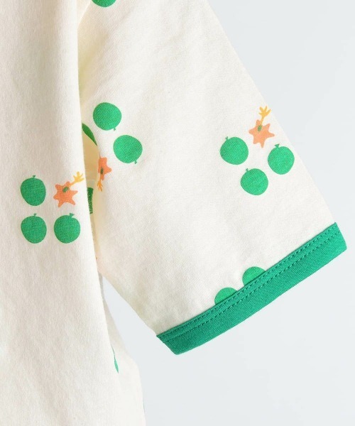 moimoln(モイモルン)の「スターツリー&バルーン7分袖トップス&パンツ(Tシャツ/カットソー・キッズ・ピンク/グリーン・130cm/120cm/110cm/100cm/90cm)」の6枚目の写真