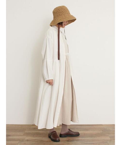 Samansa Mos2（サマンサ モスモス）の「【消臭効果】レトロフラワーハット（ハット・レディース・ブラウン/ブルー・F）」の8枚目の写真