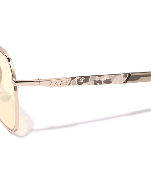 A BATHING APE(アベイシングエイプ)の「SUNGLASSES #1(サングラス・メンズ・ブラウン/ブラック/チャコール・FREE)」の4枚目の写真