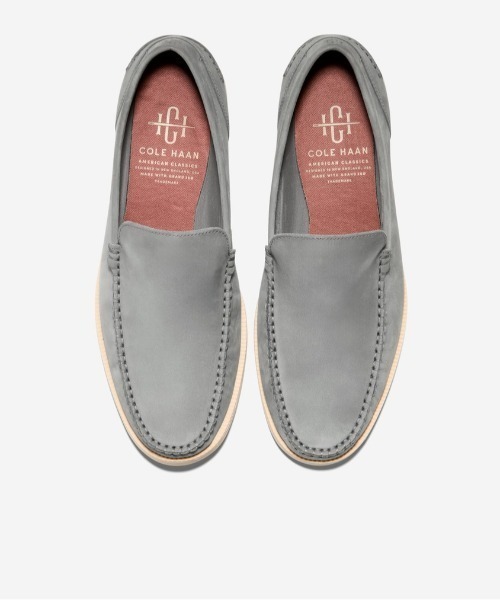 Cole Haan スエード ローファー 6½ グレー セール】アメリカンクラシックス ハンプトンローファー mens