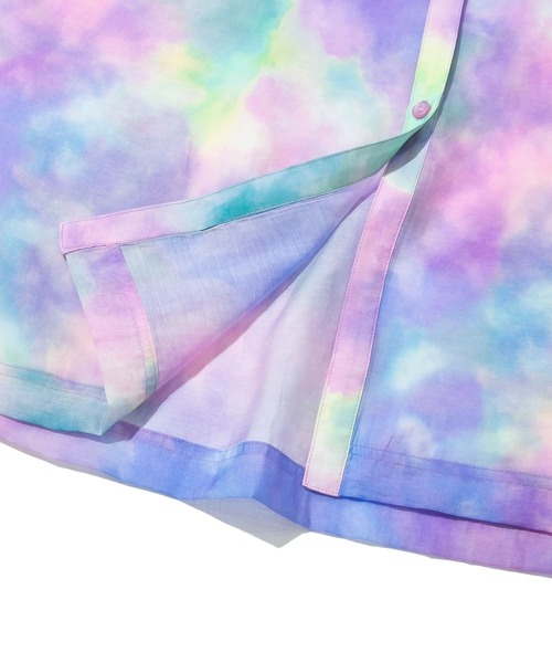 go slow caravan（ゴースローキャラバン）の「虫よけシースルーシャツワンピース W（シャツワンピース・レディース・パープル系その他/カラフル・FREE）」の8枚目の写真