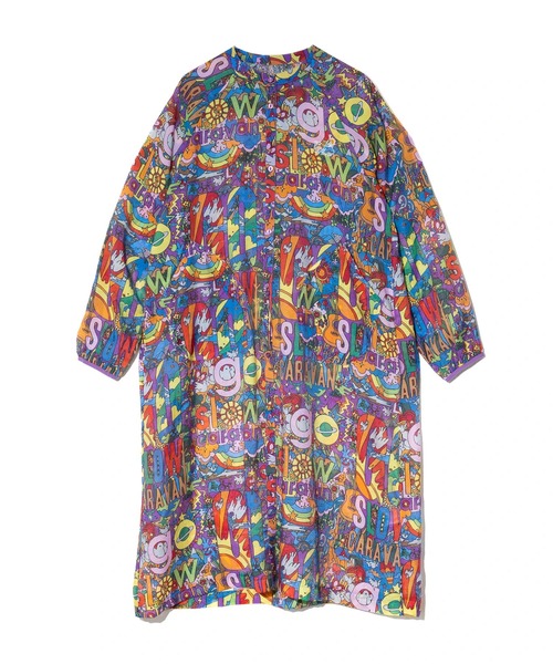 go slow caravan（ゴースローキャラバン）の「虫よけシースルーシャツワンピース W（シャツワンピース・レディース・パープル系その他/カラフル・FREE）」の21枚目の写真