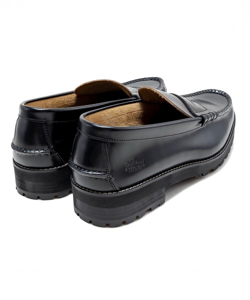 The Kenford Fineshoes（ケンフォードファインシューズ）の「Tank Sole Loafers（ローファー・メンズ・ブラック・26.5/25.5/27/26/25/27.5）」の7枚目の写真