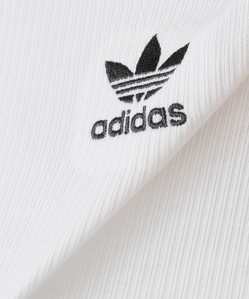 JOINT WORKS（ジョイントワークス）の「adidas/アディダスESS RIB TANK（タンクトップ・レディース・ブラウン/ホワイト/ブラック・MEDIUM）」の15枚目の写真