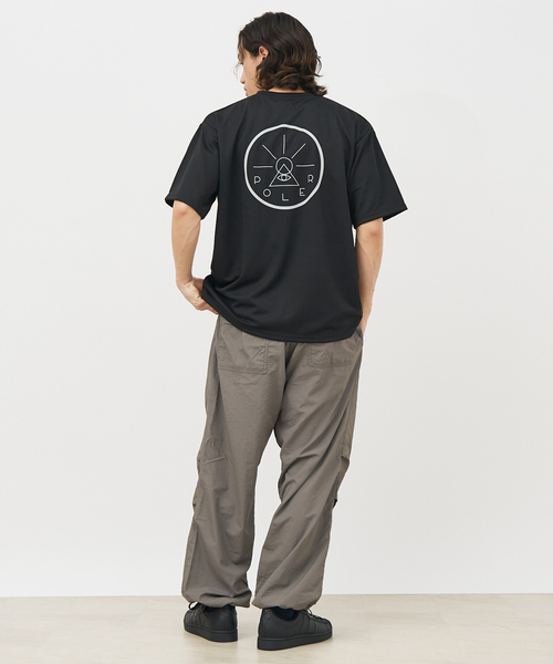 POLeR(ポーラー)の「【POLER / ポーラー】VORTE QUICKDRY MESHTシャツ/ユニセックス(Tシャツ/カットソー・メンズ・ホワイト/ブラック/グリーン・M/L/XL)」の5枚目の写真