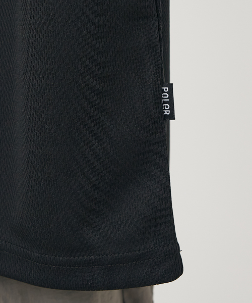 POLeR(ポーラー)の「【POLER / ポーラー】VORTE QUICKDRY MESHTシャツ/ユニセックス(Tシャツ/カットソー・メンズ・ホワイト/ブラック/グリーン・M/L/XL)」の16枚目の写真